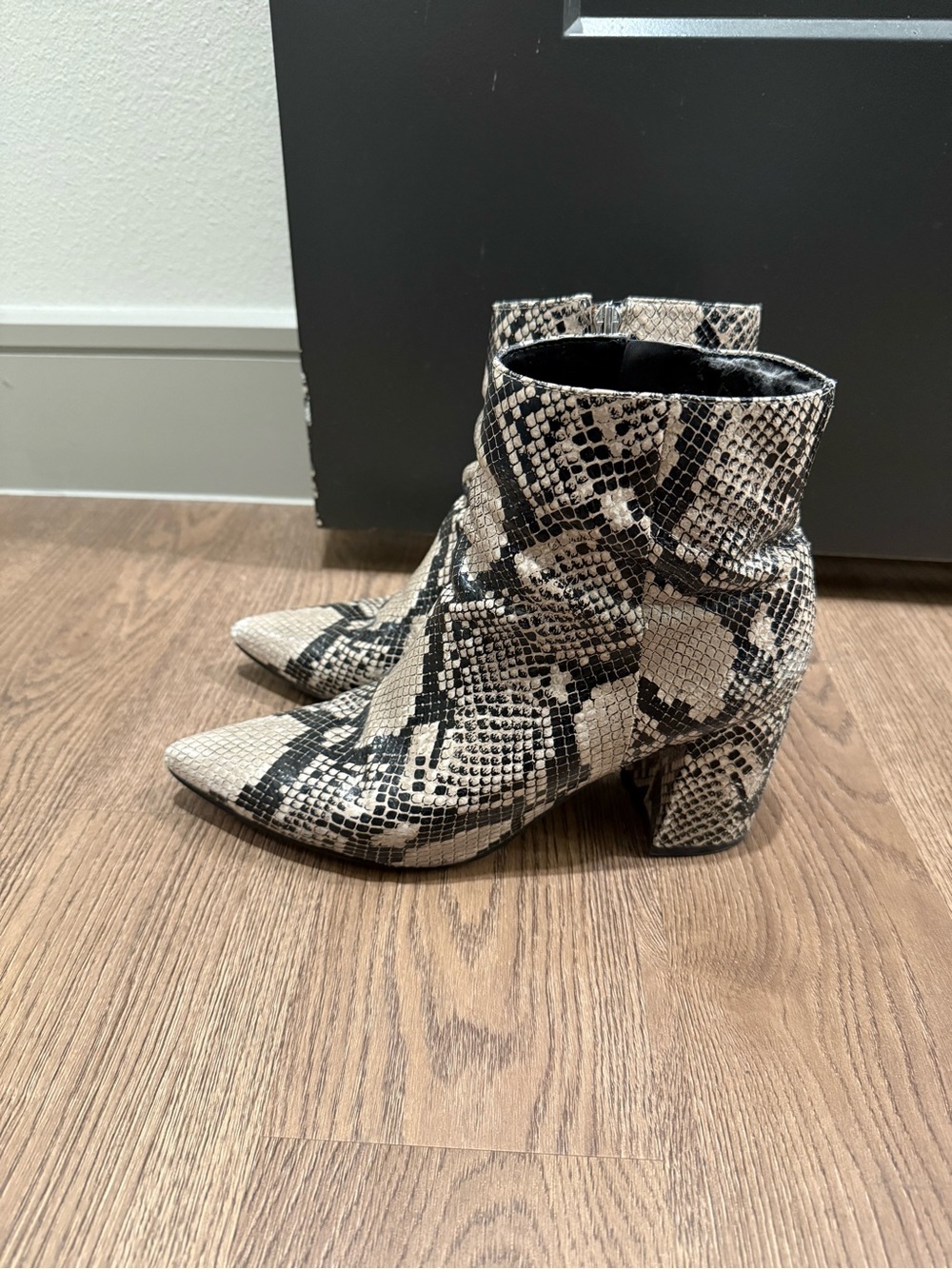 Marc Fisher snake boots